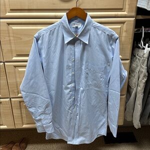 Paul Fredrick Sky Blue Dress Shirt